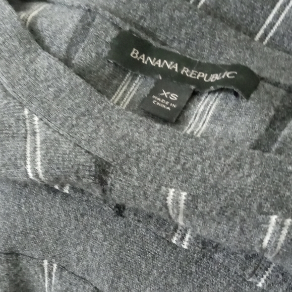 Banana Republic Pinstriped Pleated Sweater Dress- Size: XS but will fit Small - Picture 3 of 6